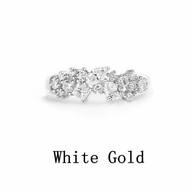 14k Rose / Yellow / White Gold Moissanite Anniversary Band 0.7ctw