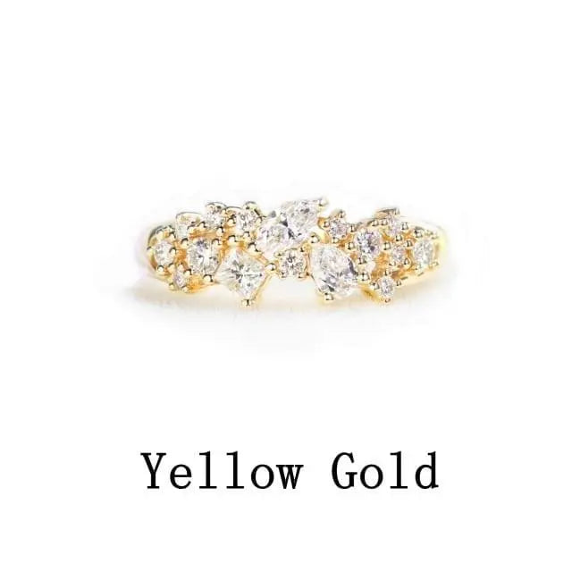 14k Rose / Yellow / White Gold Moissanite Anniversary Band 0.7ctw